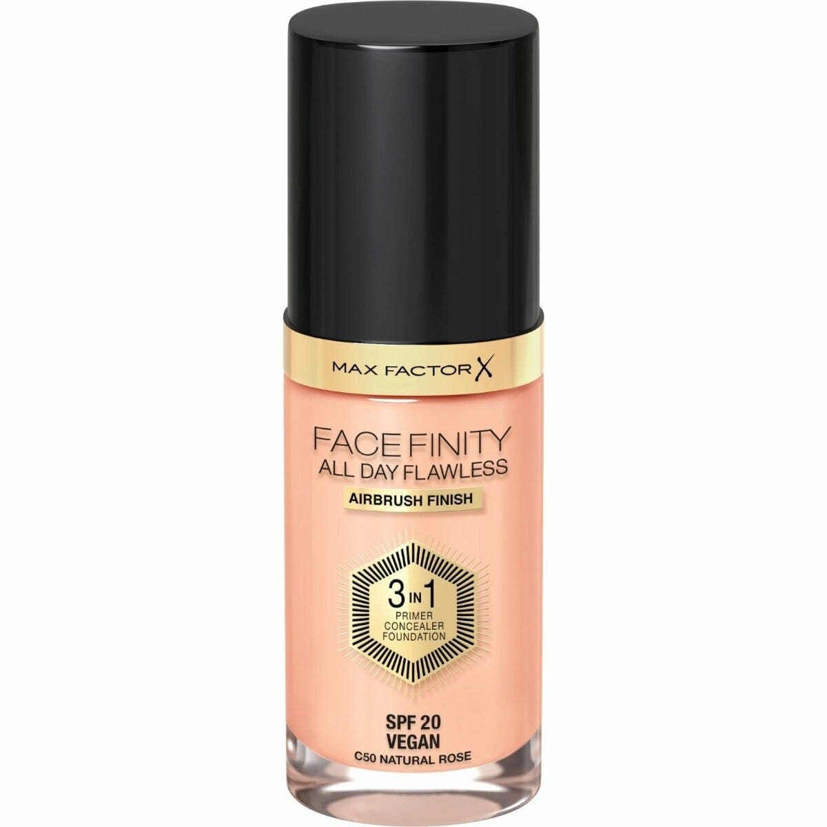 Max Factor Fondotinta Facefinity All Day Flawless 3in1 50 Natural 30ml-3