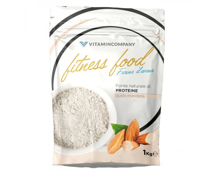 Farina D'Avena Aromatizzata Gusto Mandorla 1Kg-1