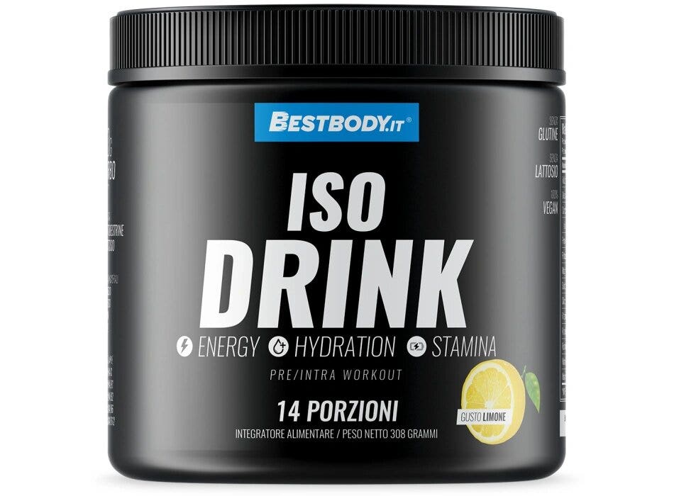 BestBody Iso Drink Gusto Limone 308g-1
