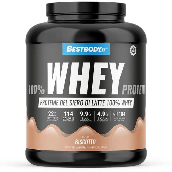 Bestbody 100% Whey Protein Gusto Biscotto 2kg-1