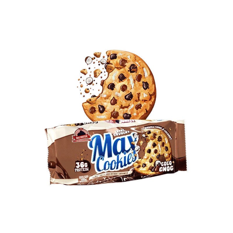 Max Protein Max Cookies Gusto Cioccolato & Cocco 4x25g-1