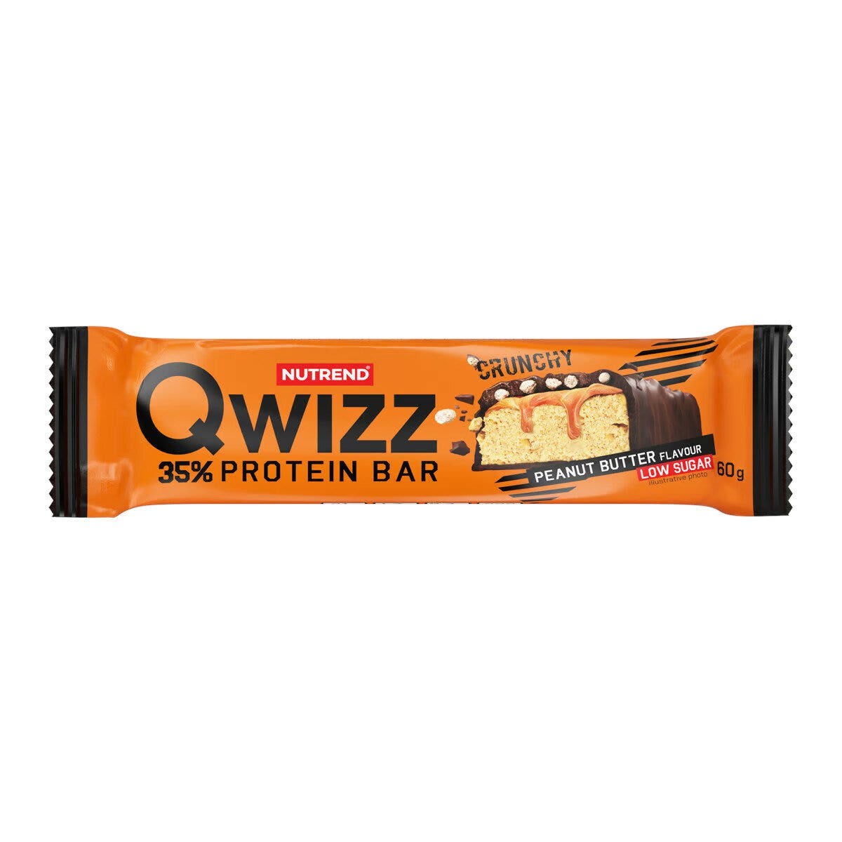 Nutrend Qwizz Protein Bar 60g Burro Di Arachidi-1