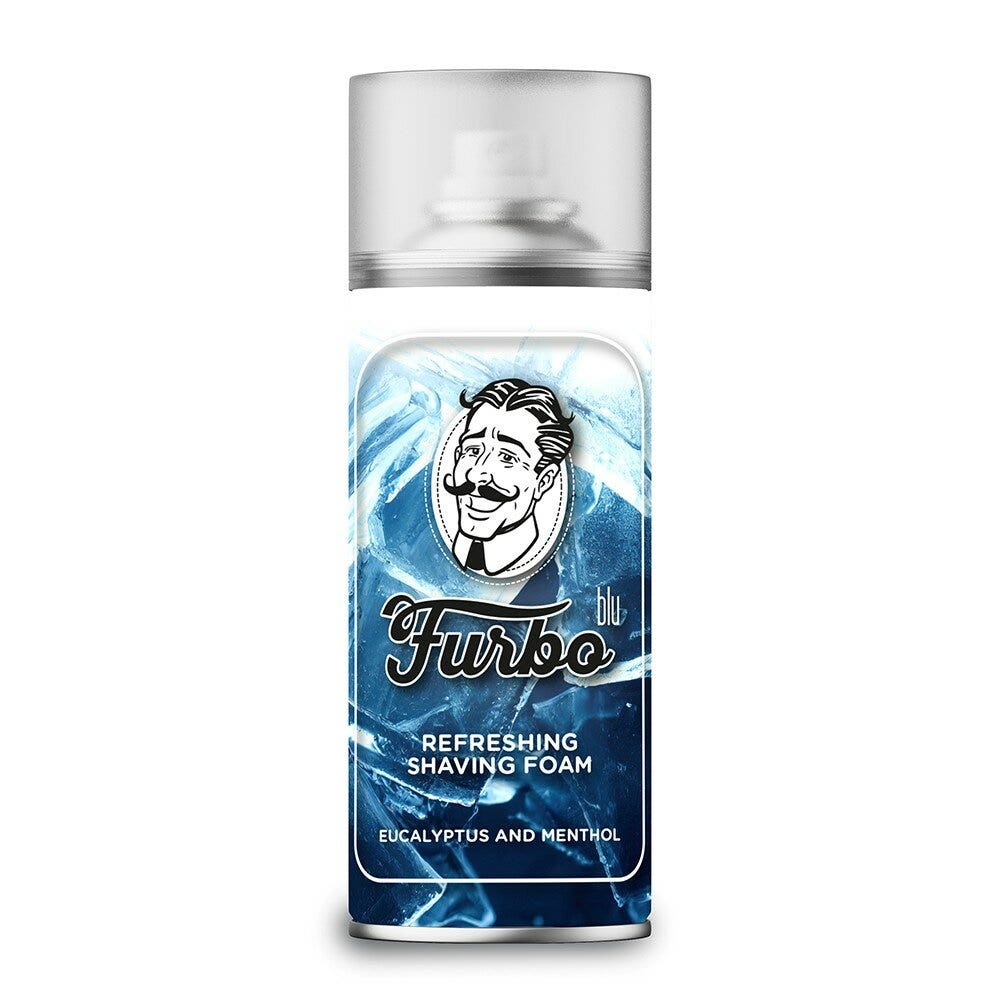 Furbo Vintage Blu Schiuma Da Barba Rinfrescante 300ml-1