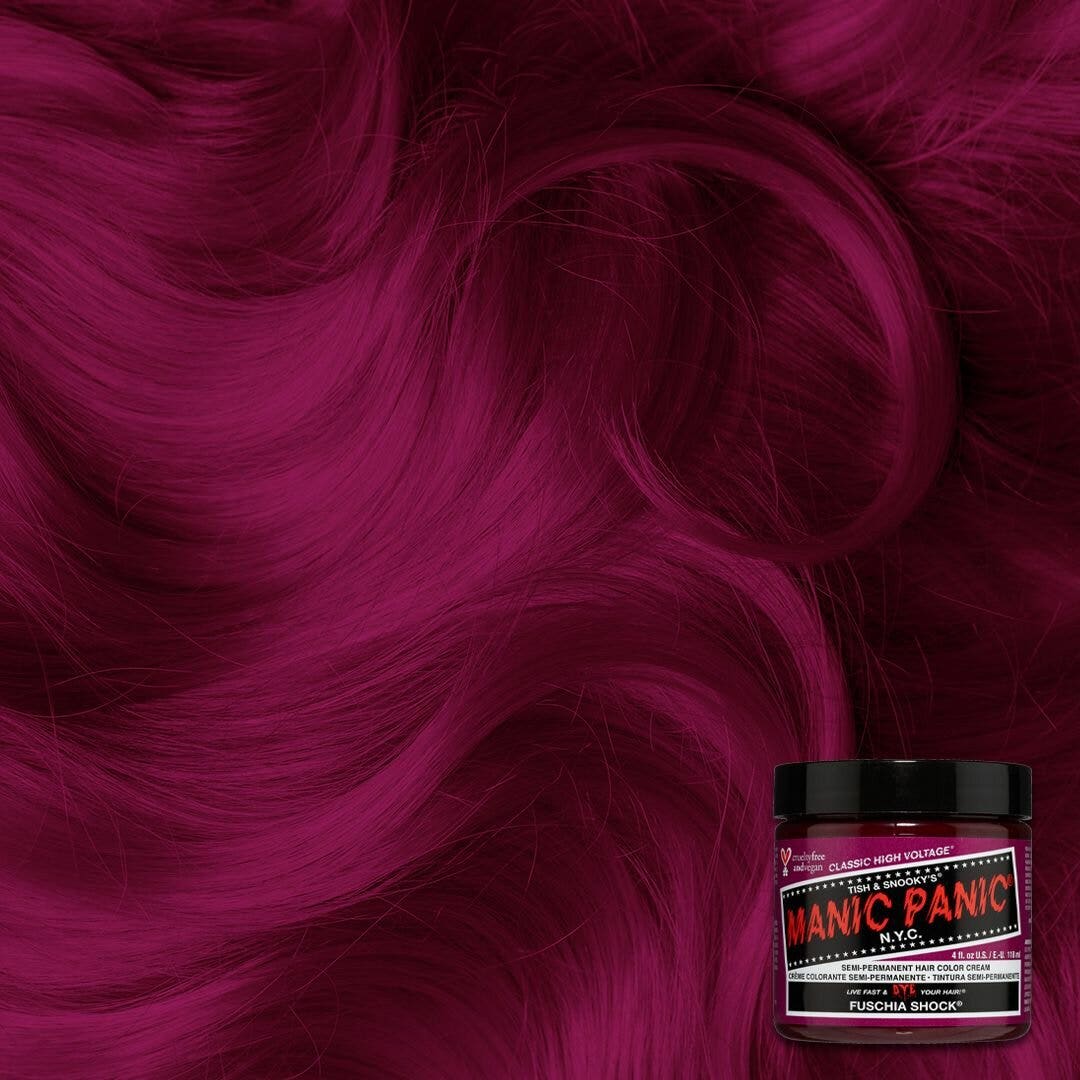 Manic Panic Fuschia Shock Colorazione Semipermanente Classica Per Capelli 118ml-1