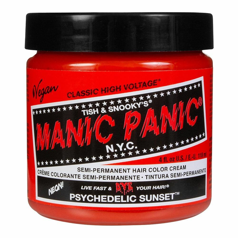 Manic Panic Psychedelic Sunset Classic High Voltage Colorazione Semipermanente Per Capelli 118ml-1