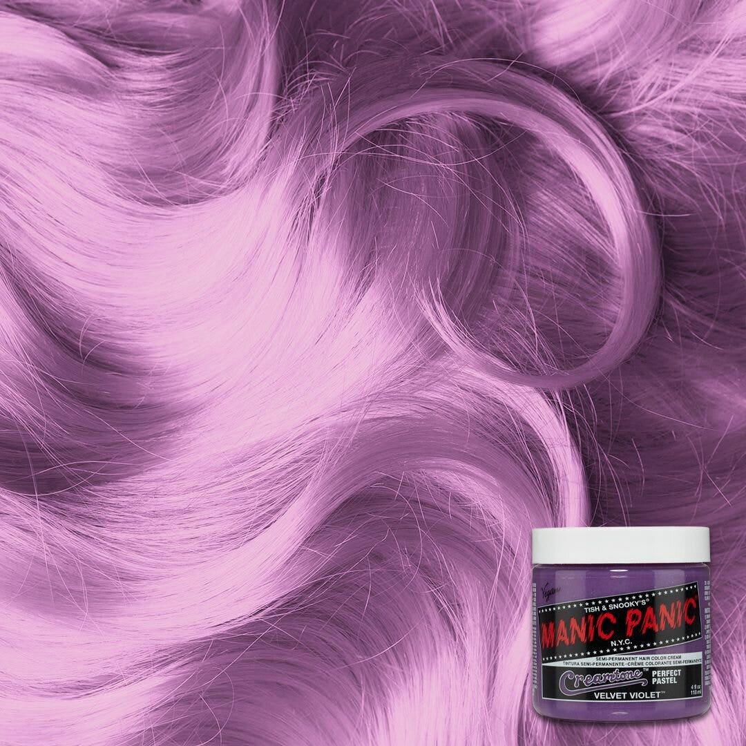 Manic Panic Velvet Violet Creamtone Perfect Pastel Colorazione Semipermanente Per Capelli 118ml-1