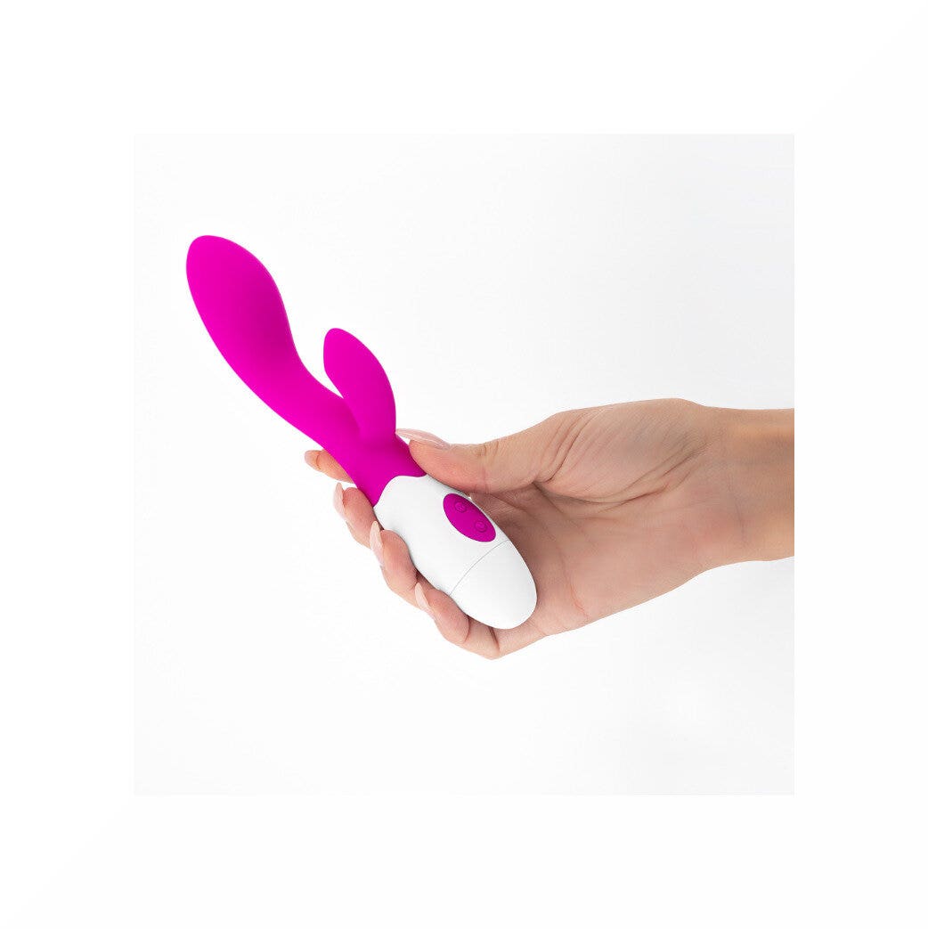 Crushious Cherie Vibratore Con Stimolatore Clitorideo + Lubrificante A Base D'acqua-3