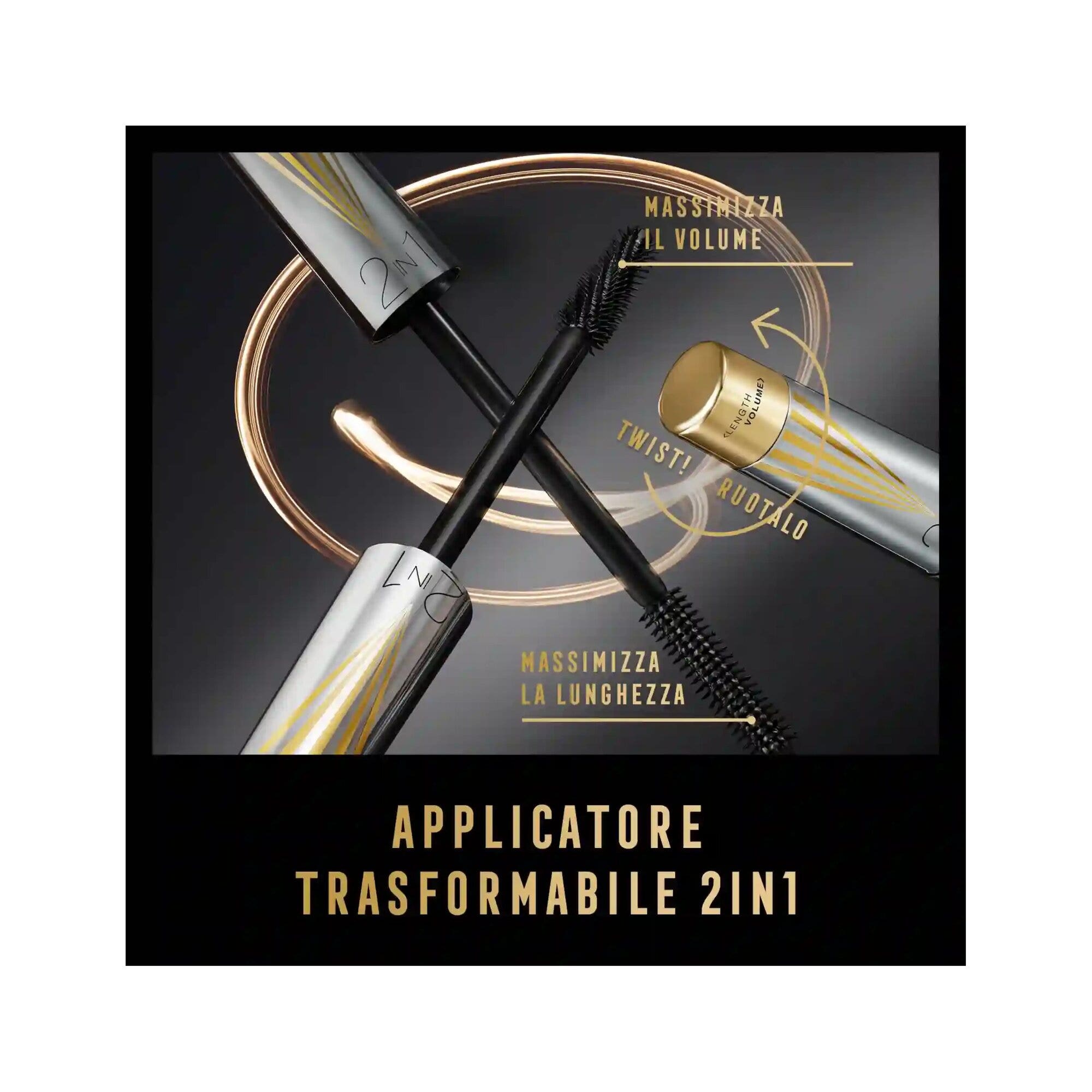 Max factor Mascara Masterpiece 2 In 1 Lash Wow Black Brown 7ml-3