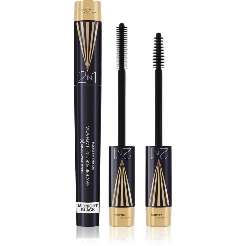 Max factor Mascara Masterpiece 2 In 1 Lash Wow Midnight Black 7ml-1