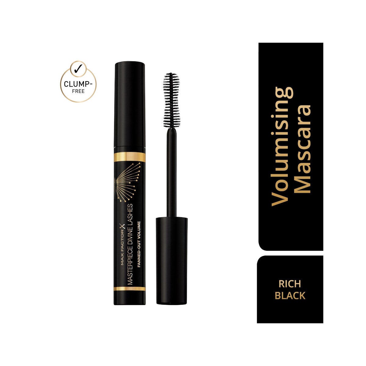 Max Factor Masterpiece Divine Lashes Mascara Volumizzante Rich Black 8ml-3