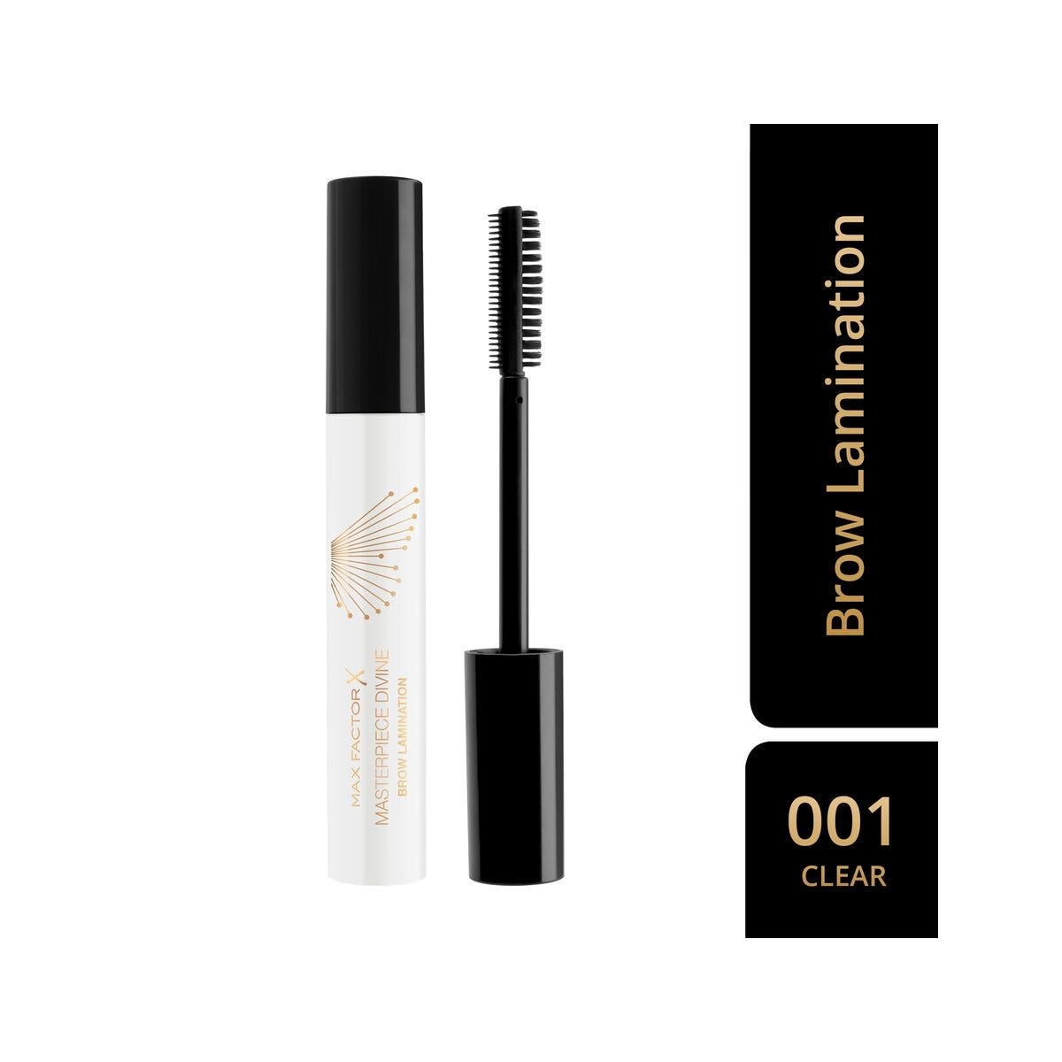 Max Factor Masterpiece Divine Gel per Sopracciglia Effetto Laminazione 001 Clear 8ml-4