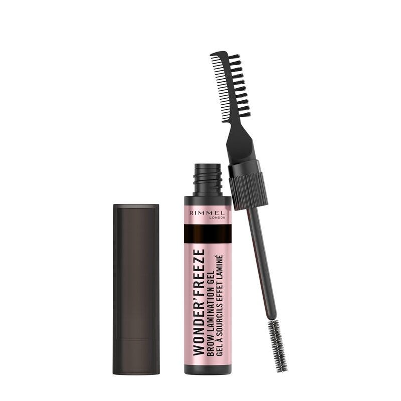 Rimmel Wonder Freeze Brow Lamination Gel Cera Sopracciglia 001 Clear 6g-2