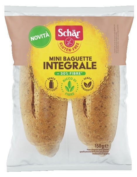 Schar Mini Baguette Integrale 4 Pezzi x 37,5 g-1