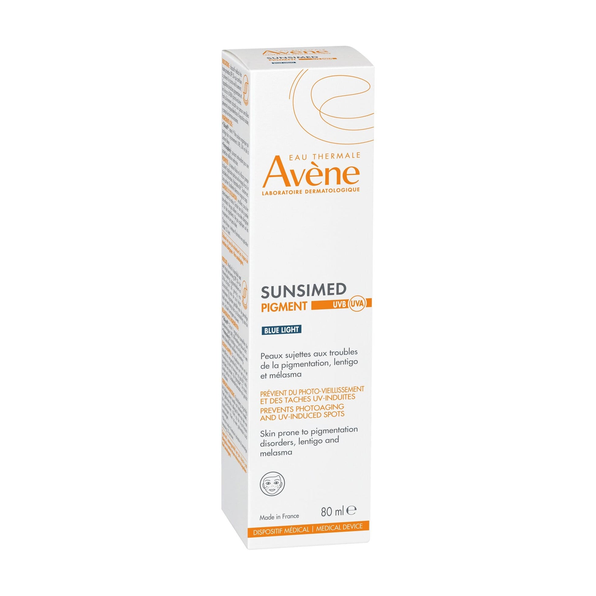 Avene Eau Thermale SunsiMed Pigment  Crema Solare Viso e Corpo 80ml-1