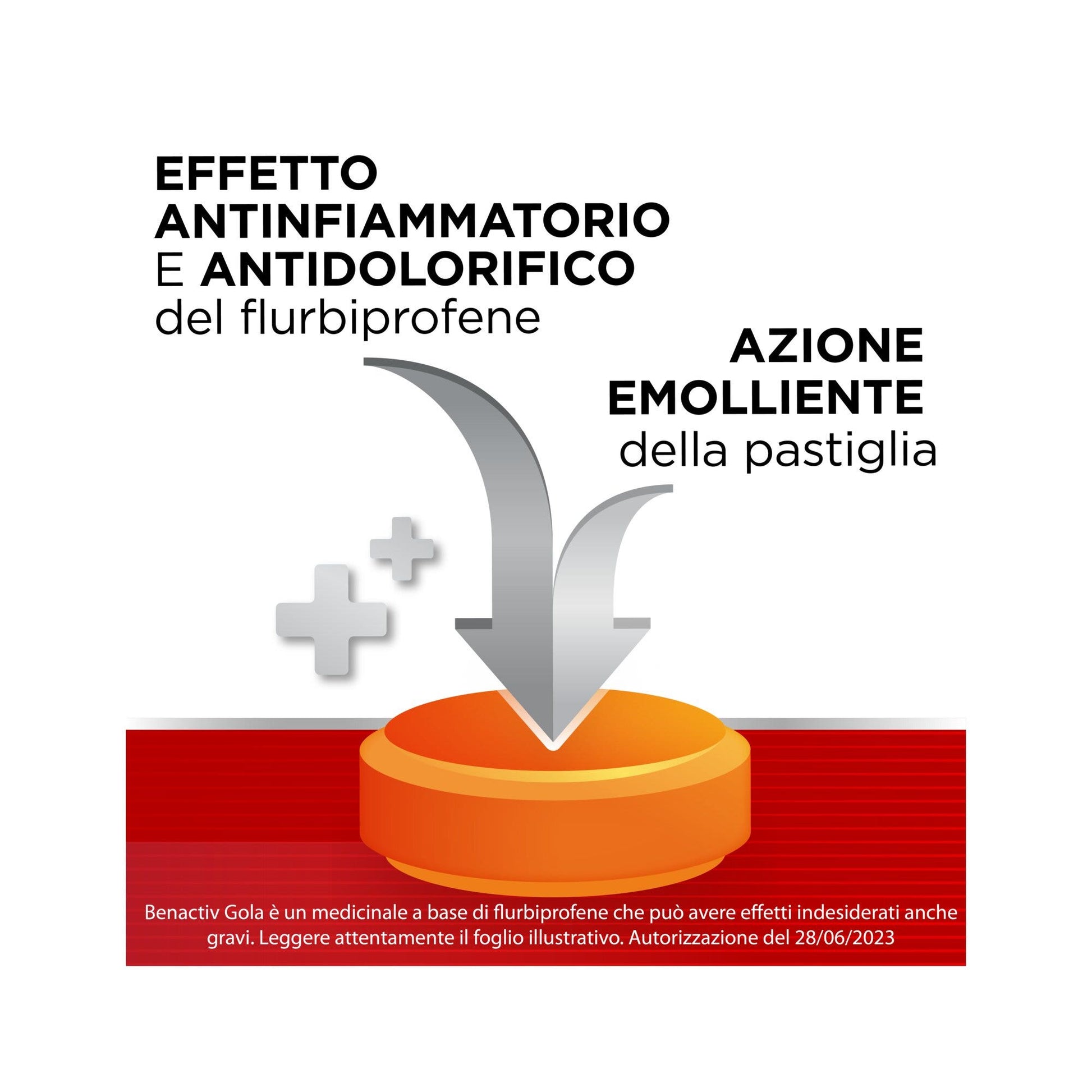Benactiv Gola Arancia Senza Zucchero 16 Pastiglie Mal Di Gola-21