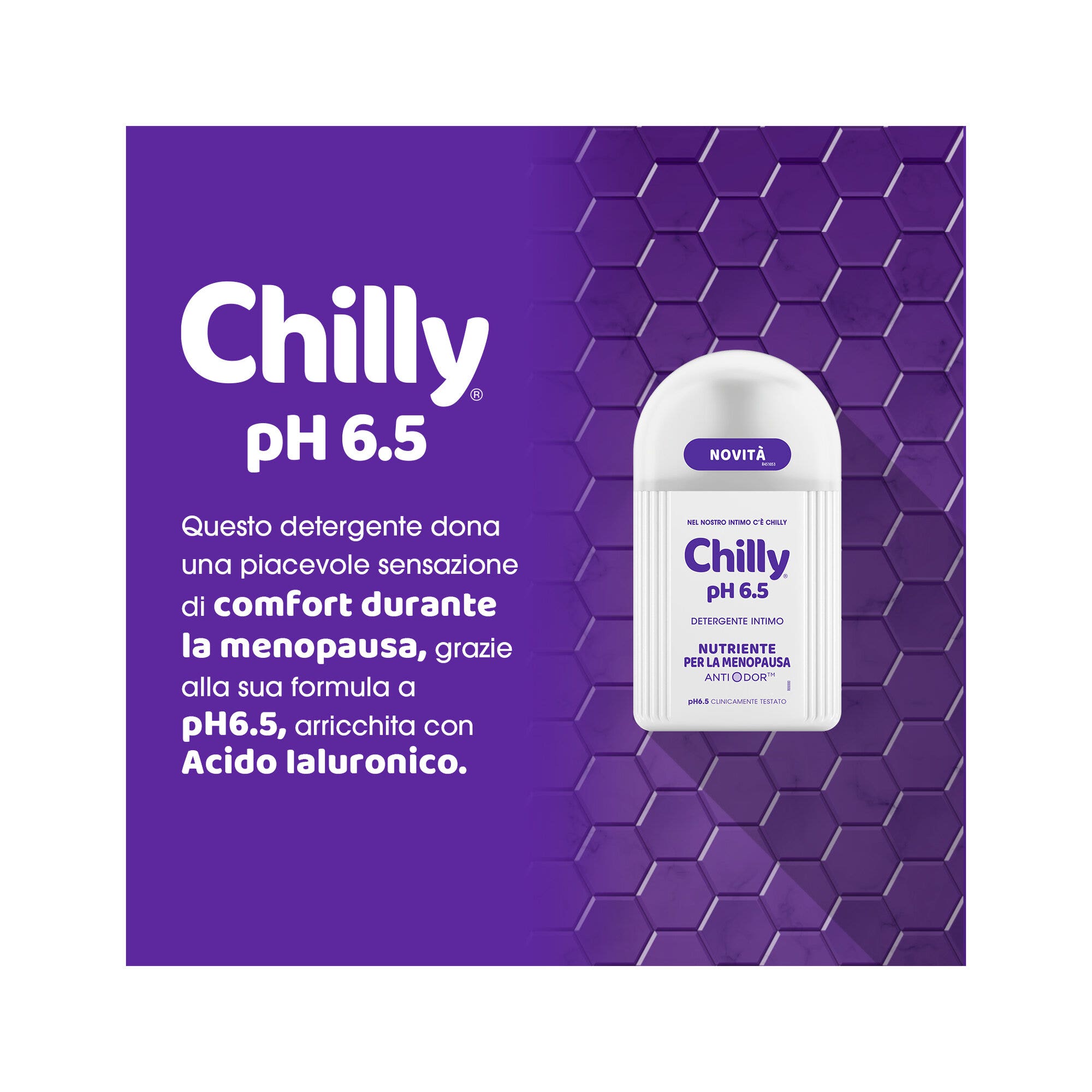 Chilly Detergente Intimo Menopausa PH 6.5 300ml-4
