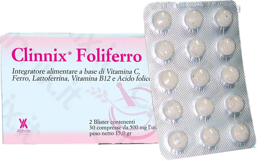 Clinnix Foliferro 30 Compresse