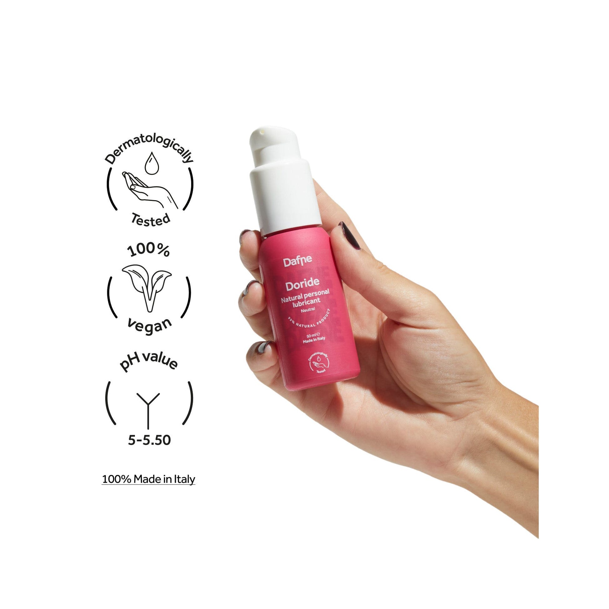 Dafne Lubrificante Sessuale Intimo Naturale Neutro 50ml-2