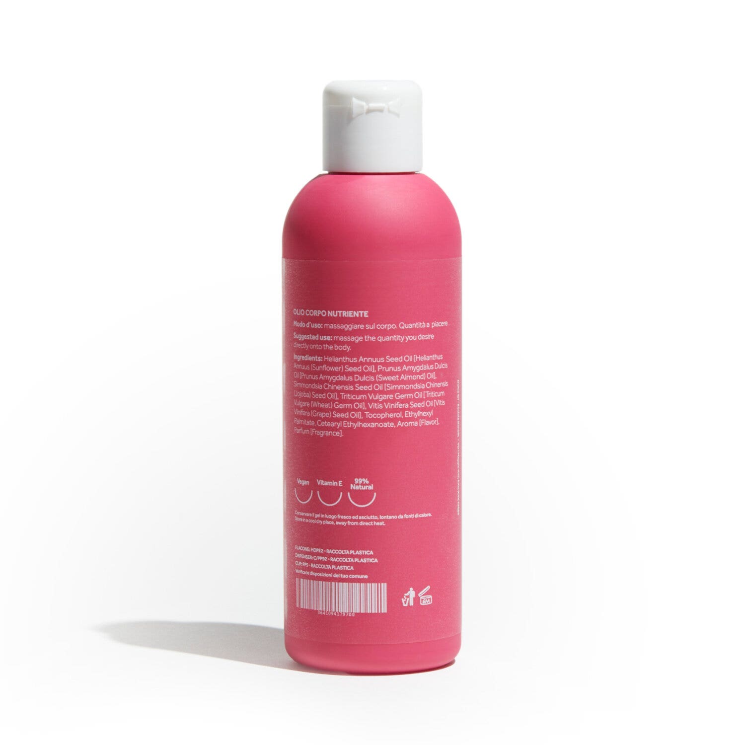 Dafne Olio Naturale Massaggi Corpo Vaniglia 200ml-6