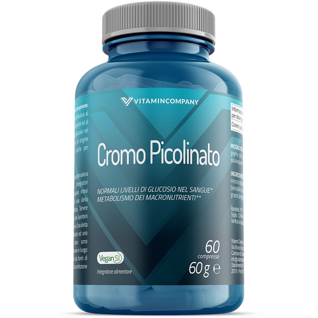 Vitamincompany Cromo Picolinato 60 Compresse-1