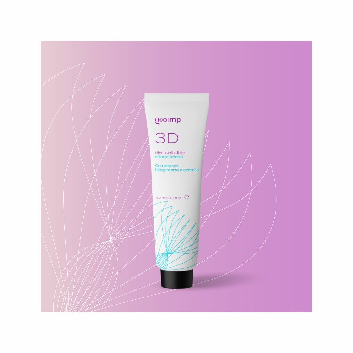 Gooimp 3D Gel Cellulite Effetto Freddo 150ml-2