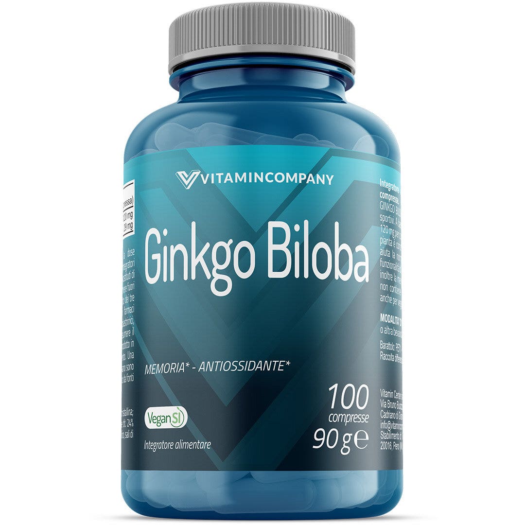 Vitamincompany Ginkgo Biloba 100 Compresse-1