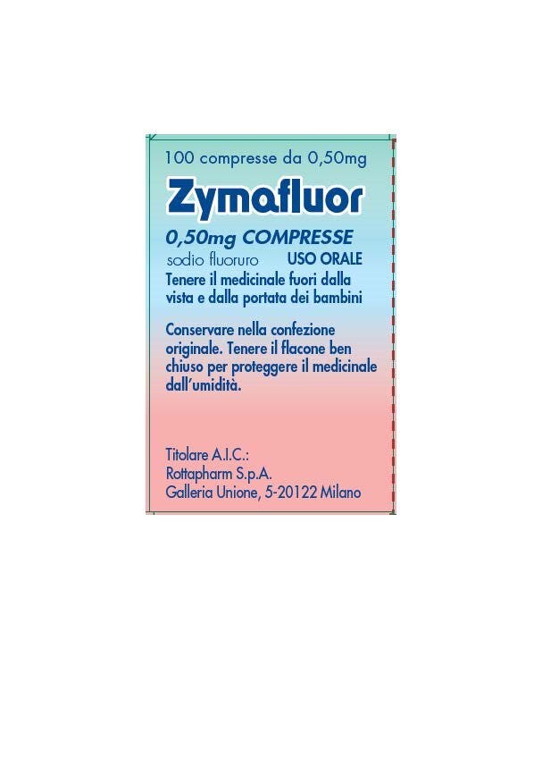 Zymafluor 0,50 mg 100 Compresse-3