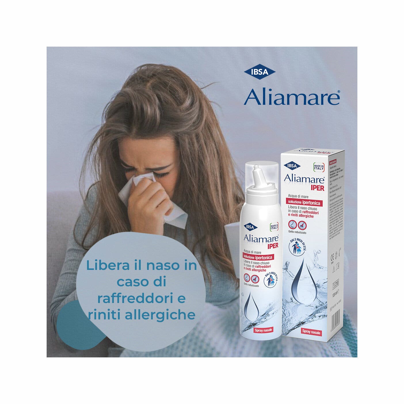Aliamare Iper Spray Nasale Soluzione Ipertonica 125ml-12