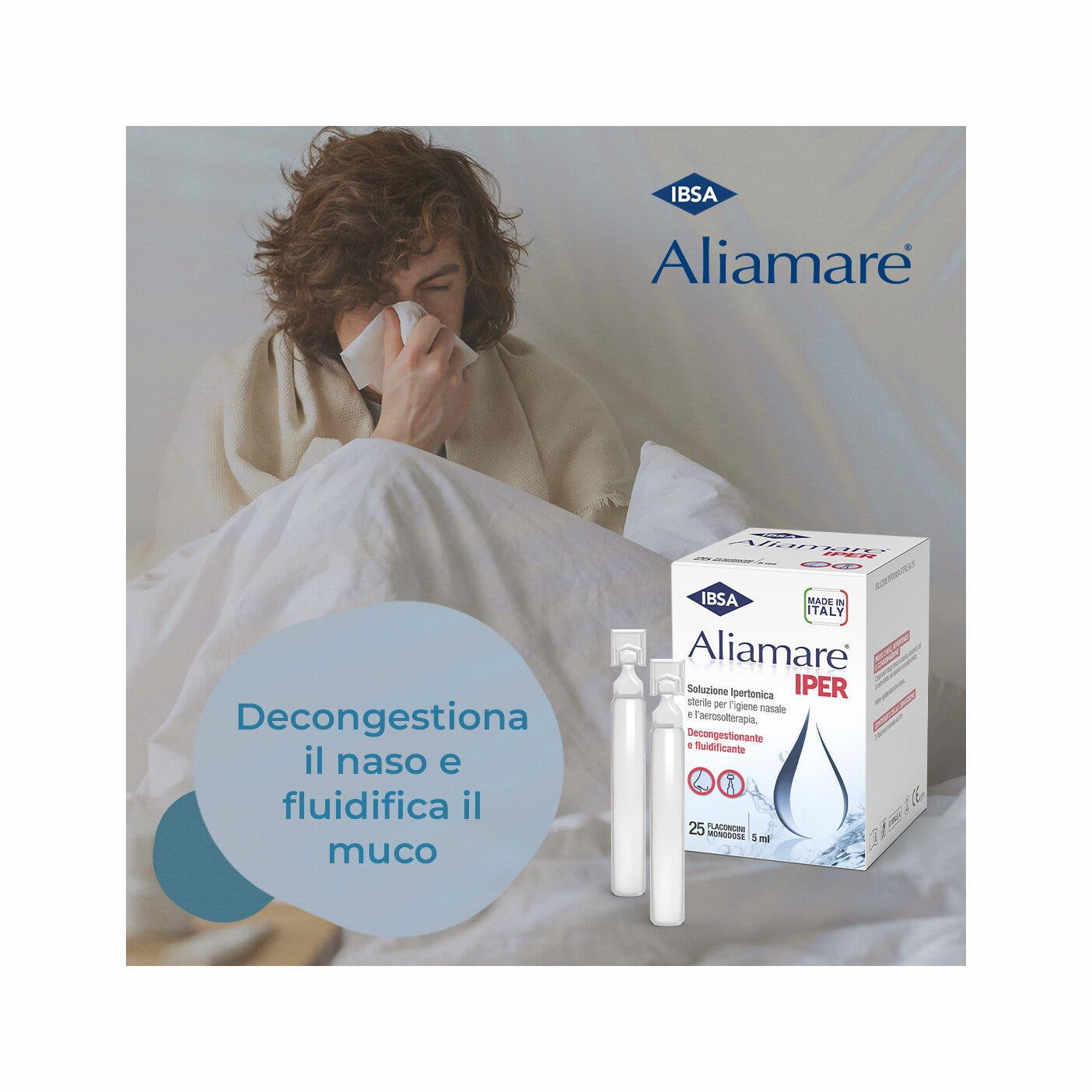 Aliamare Iper Flaconcini Soluzione Ipertonica 25x5ml-9