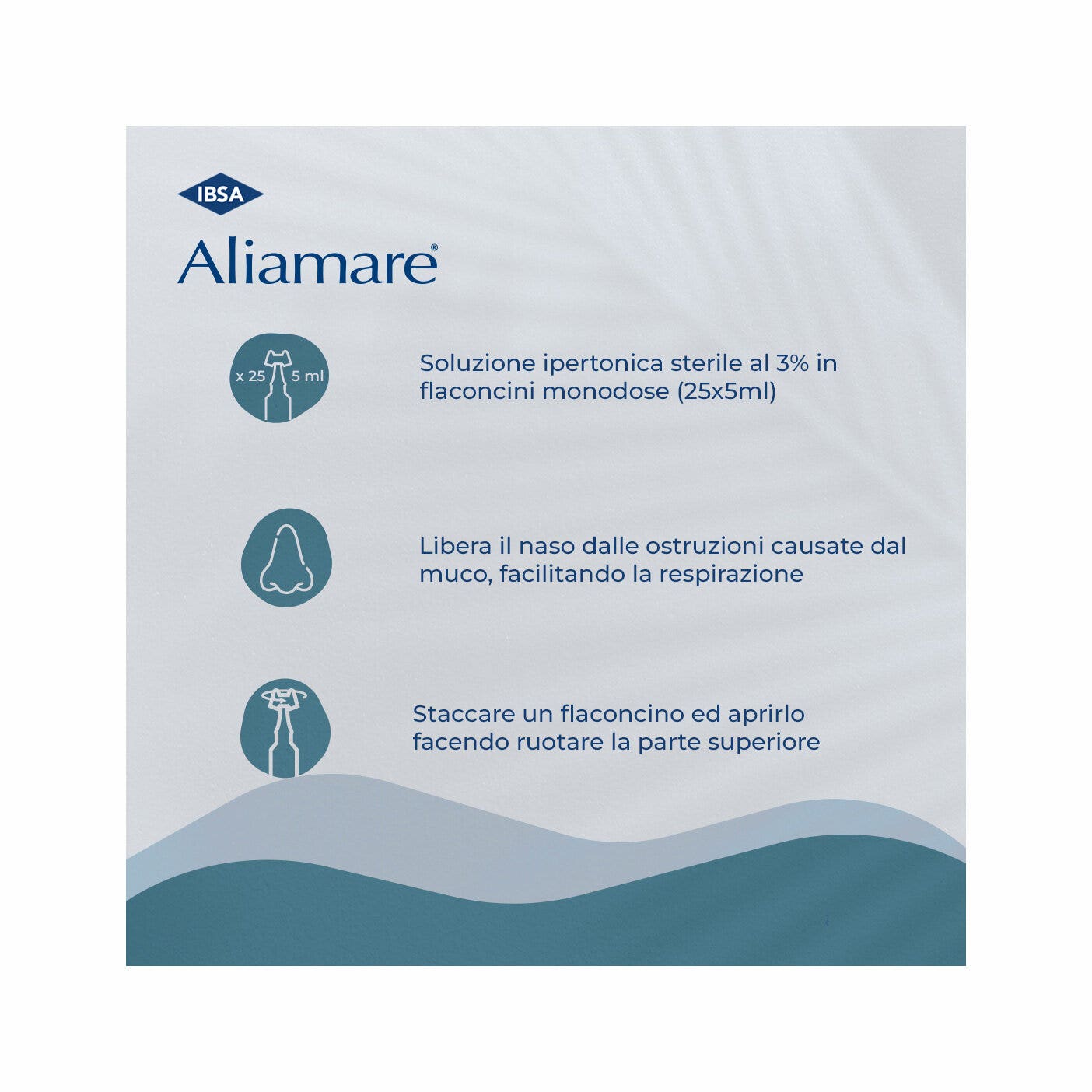 Aliamare Iper Flaconcini Soluzione Ipertonica 25x5ml-10
