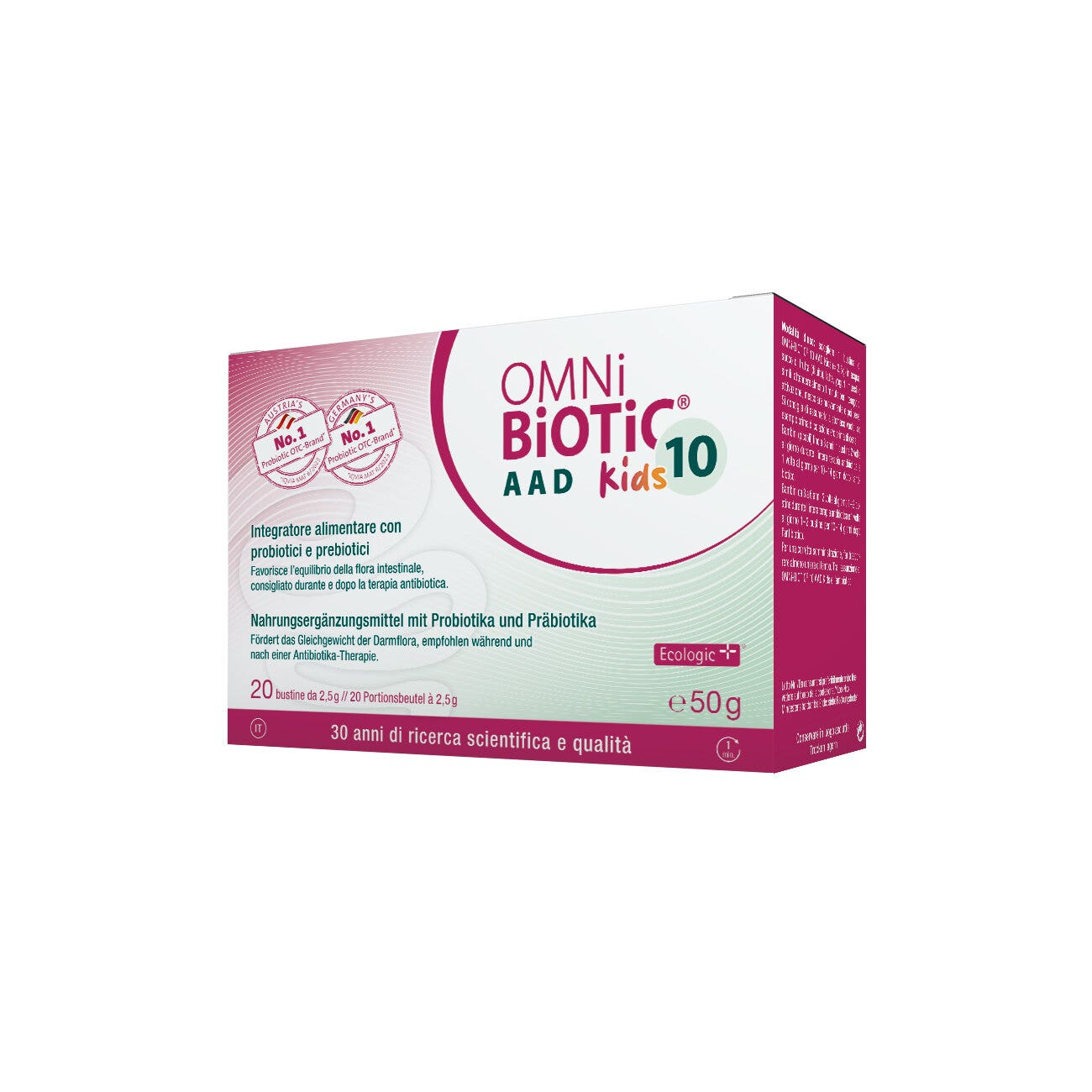 Omni Biotic 10 AAD Kids 20 Bustine Da 25g-1