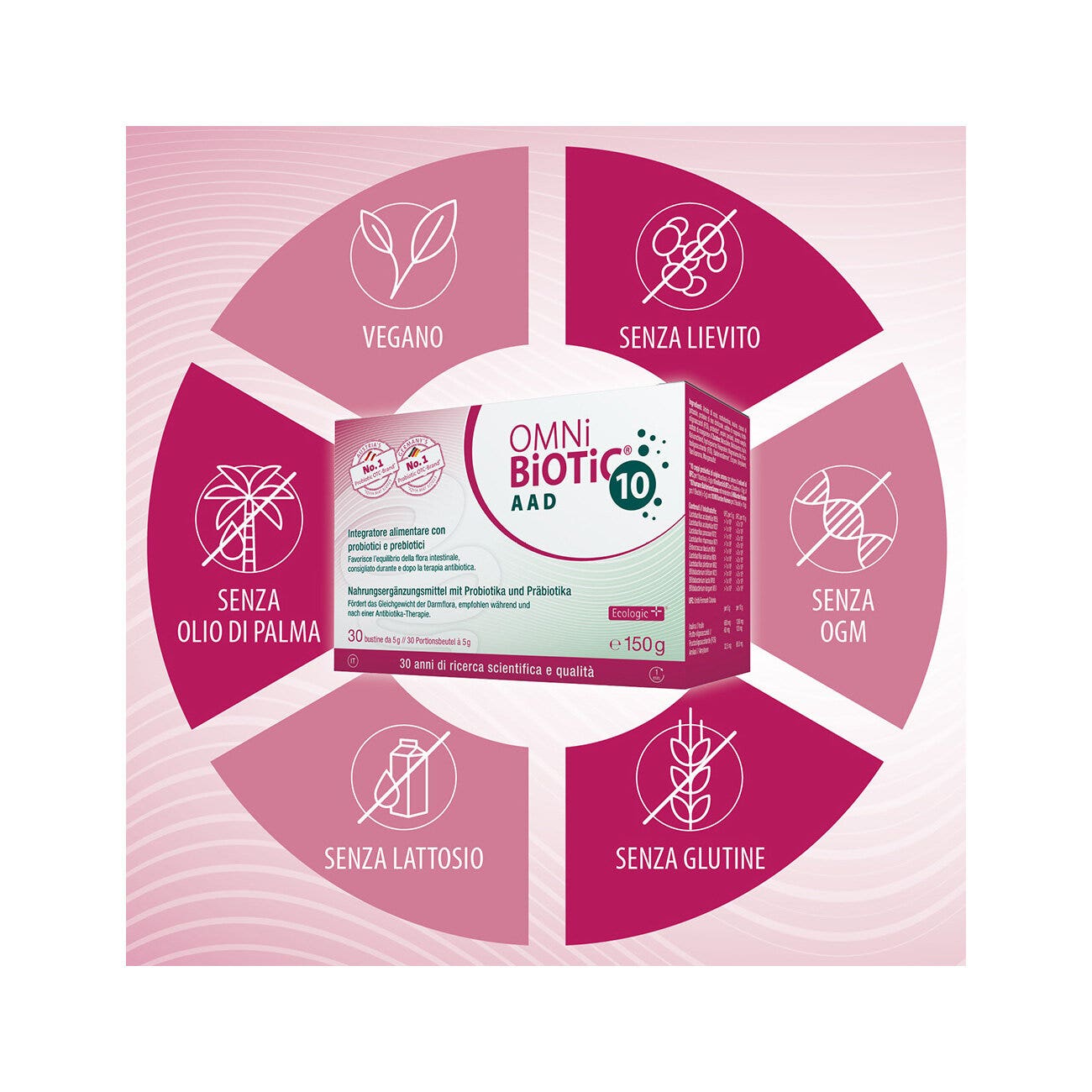 Omni Biotic 10 AAD 30 Bustine Da 5g-4