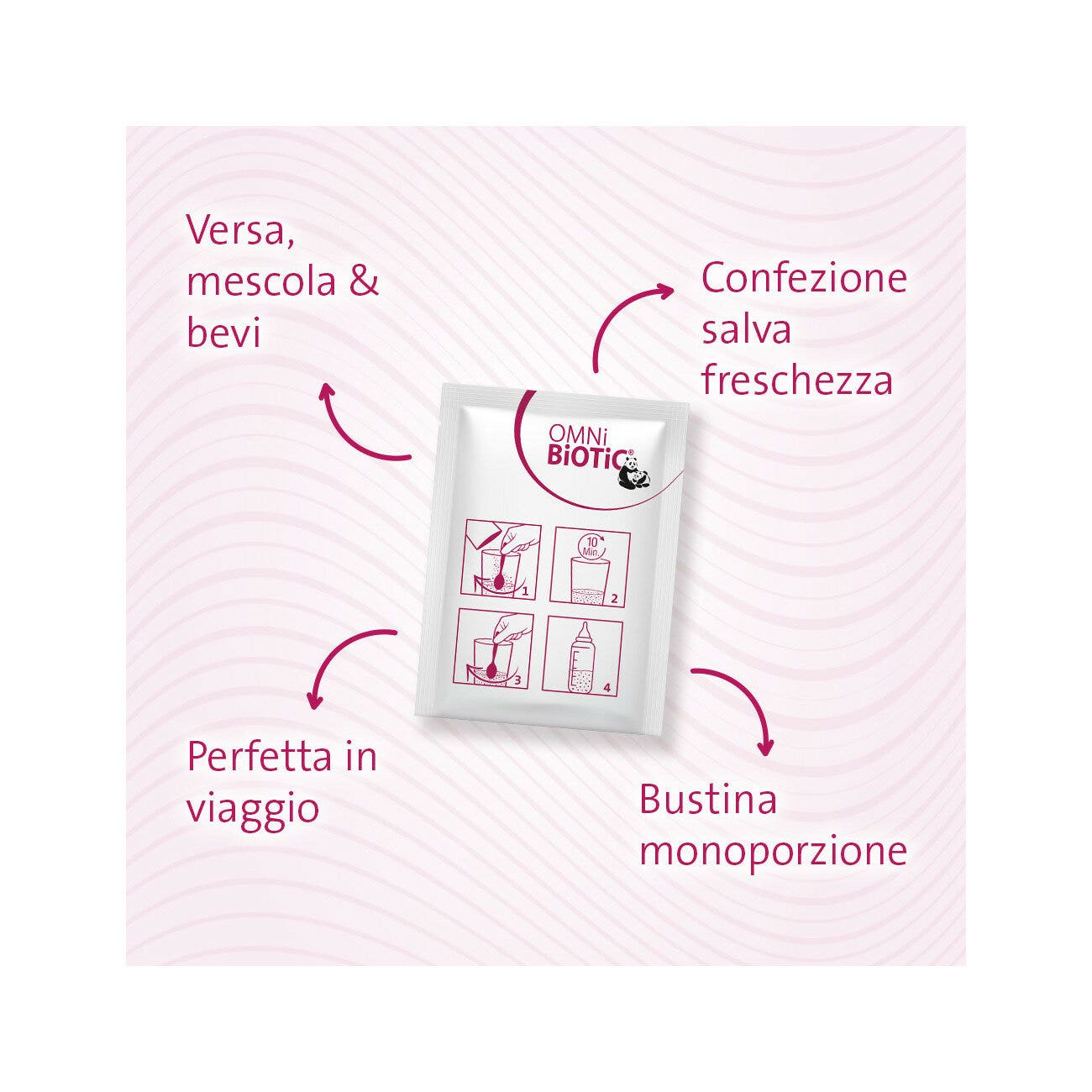 Omni Biotic 10 AAD Kids 20 Bustine Da 25g-4