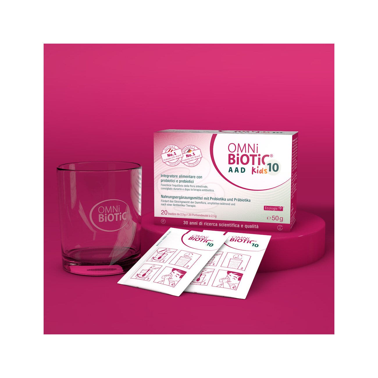 Omni Biotic 10 AAD Kids 20 Bustine Da 25g-2
