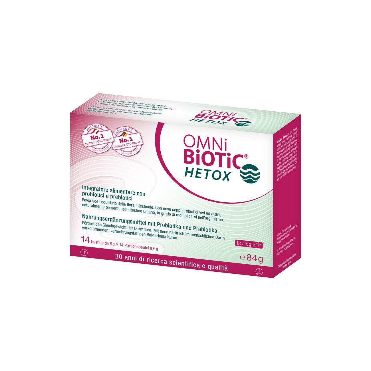 Omni Biotic Hetox 14 Bustine Da 6g-1