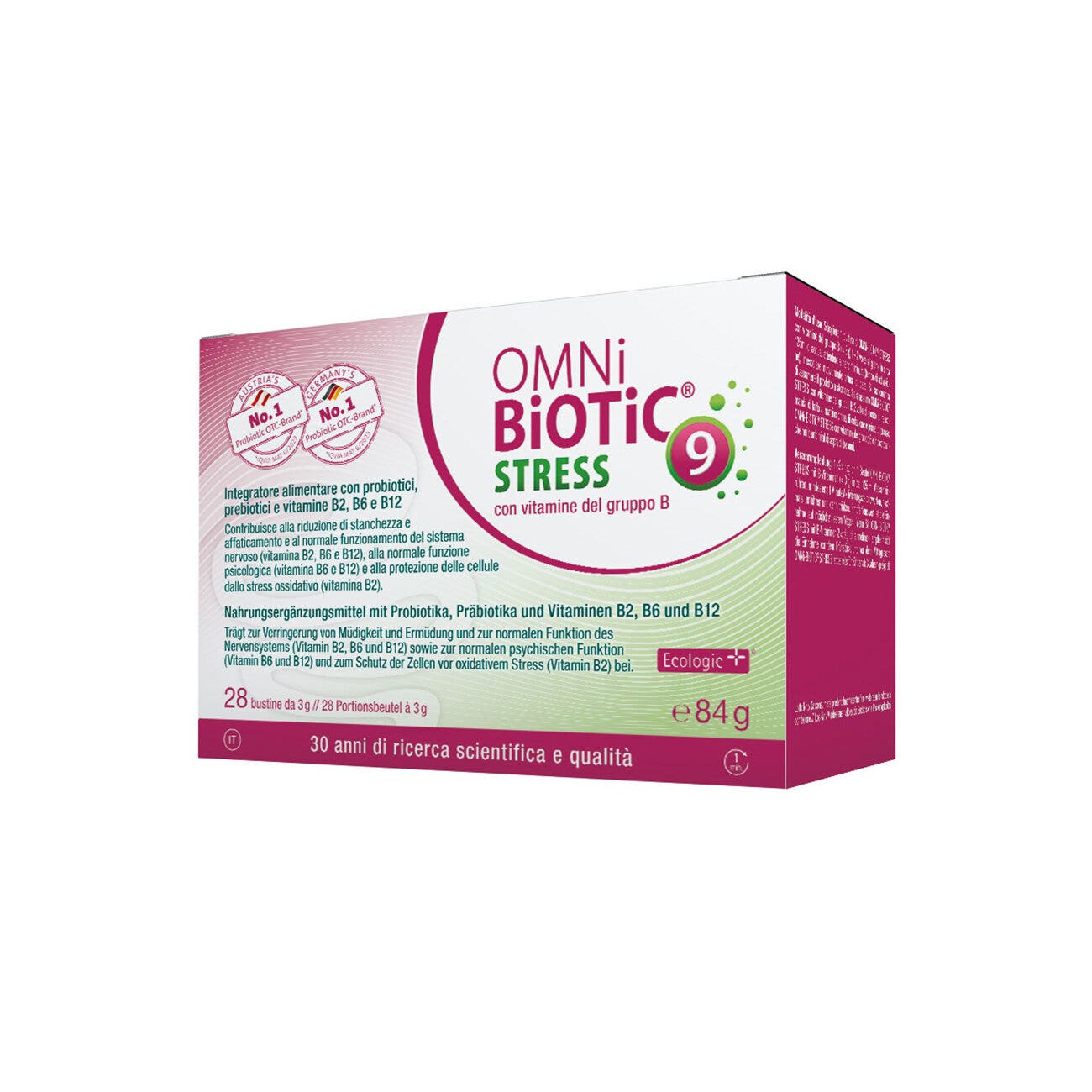 Omni Biotic Stress Vitamine Gruppo B 28 Bustine Da 3g-1