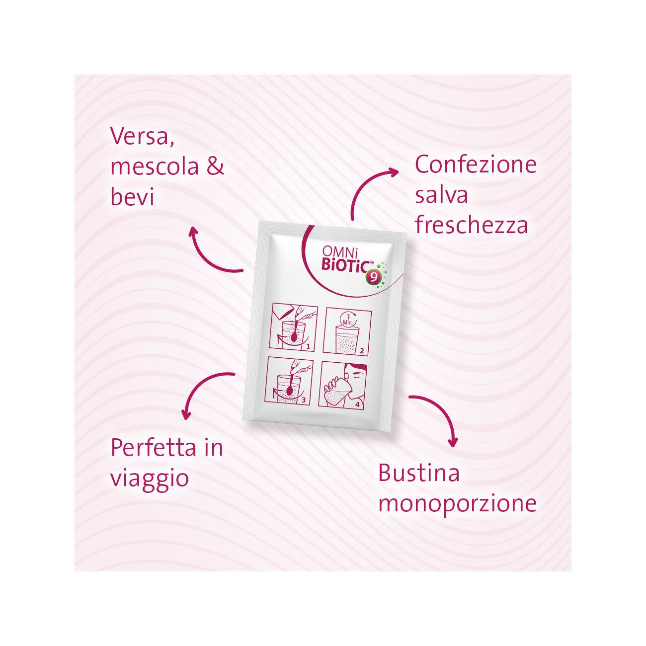 Omni Biotic Stress Vitamine Gruppo B 28 Bustine Da 3g-4