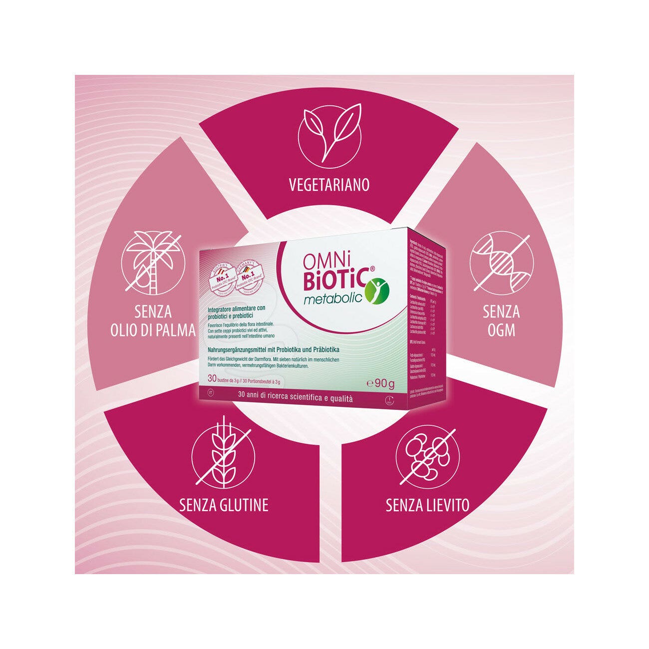Omni Biotic Metabolic 30 Bustine Da 3g-3