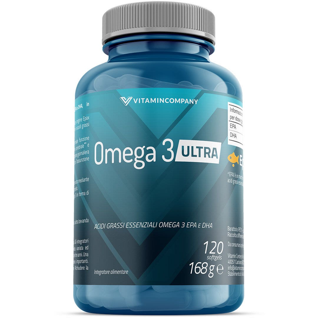 Vitamincompany Omega 3 Ultra 120 Softgels-1