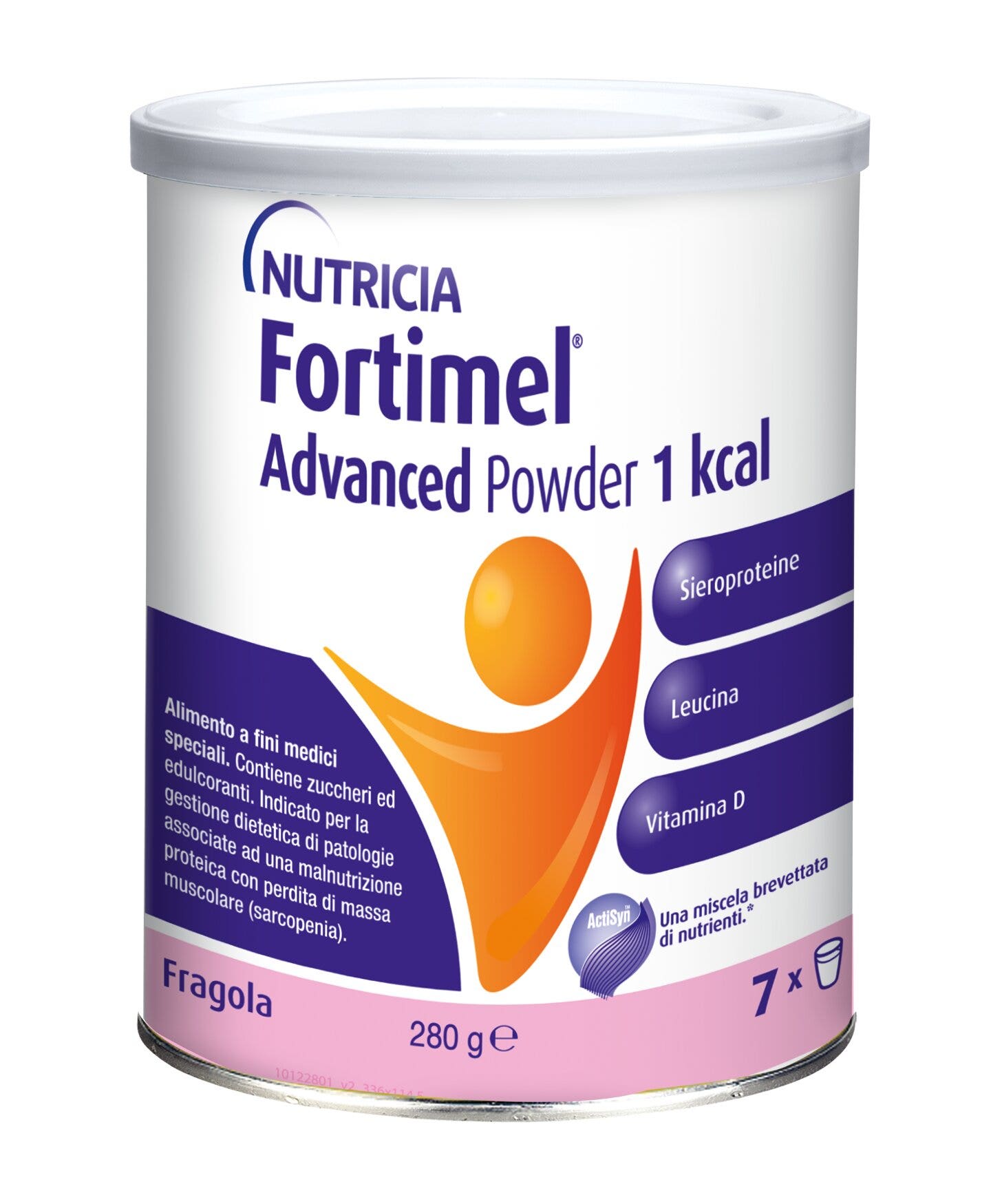 Nutricia Fortimel Advanced Powder 1 Kcal Fragola 280g-3