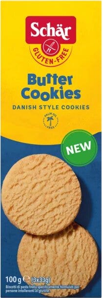 Schar Biscotti Butter Cookies 3x33g-1