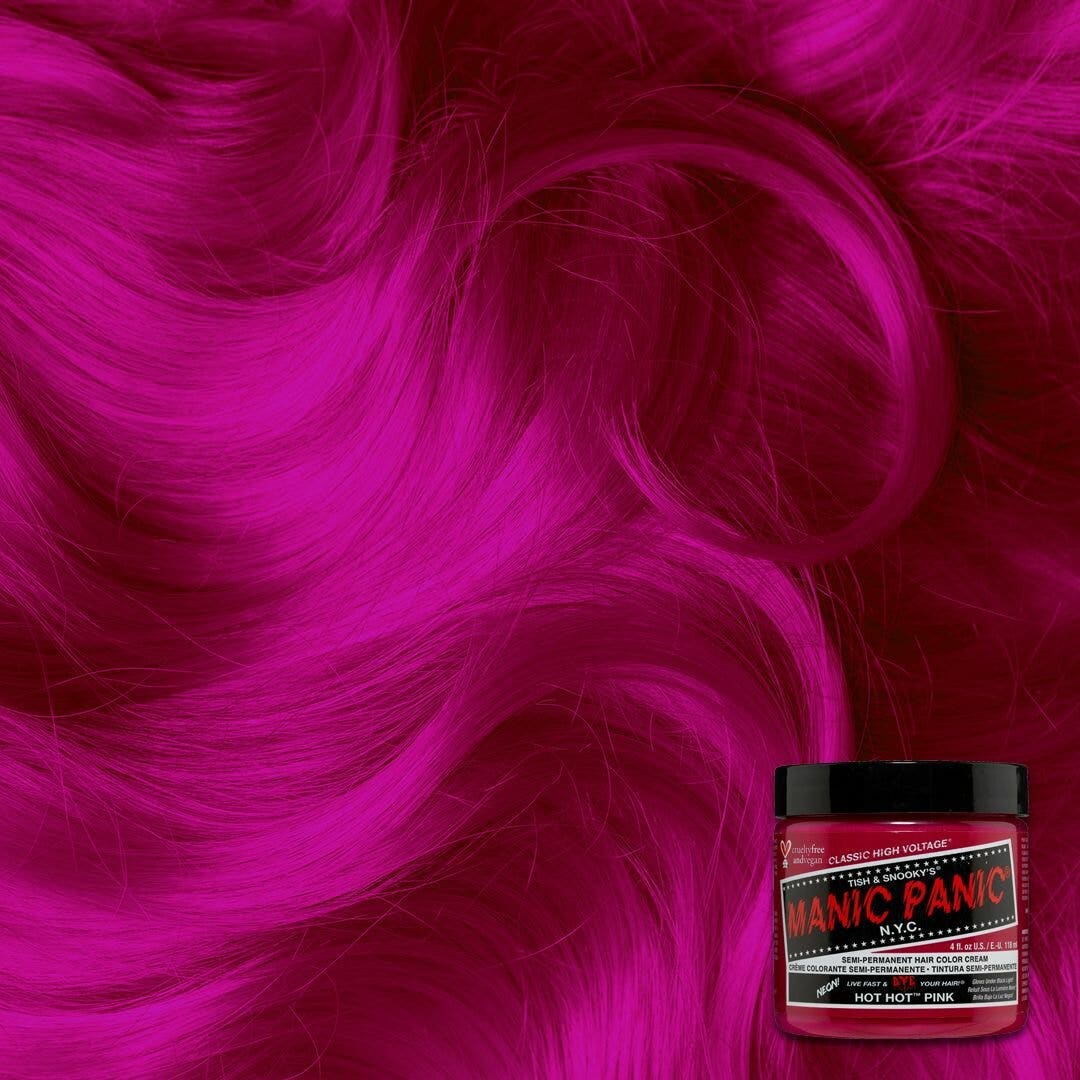 Manic Panic Hot Hot Pink Colorazione Semipermanente Classica Per Capelli 118ml-1