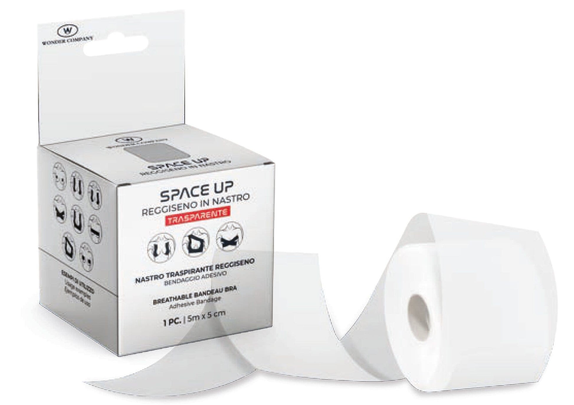 Wonder Space Up Nastro Trasparente Reggiseno 5m-1