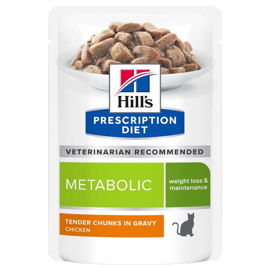 Hill's Prescription Diet Metabolic Alimento Per Gatti 85g-1