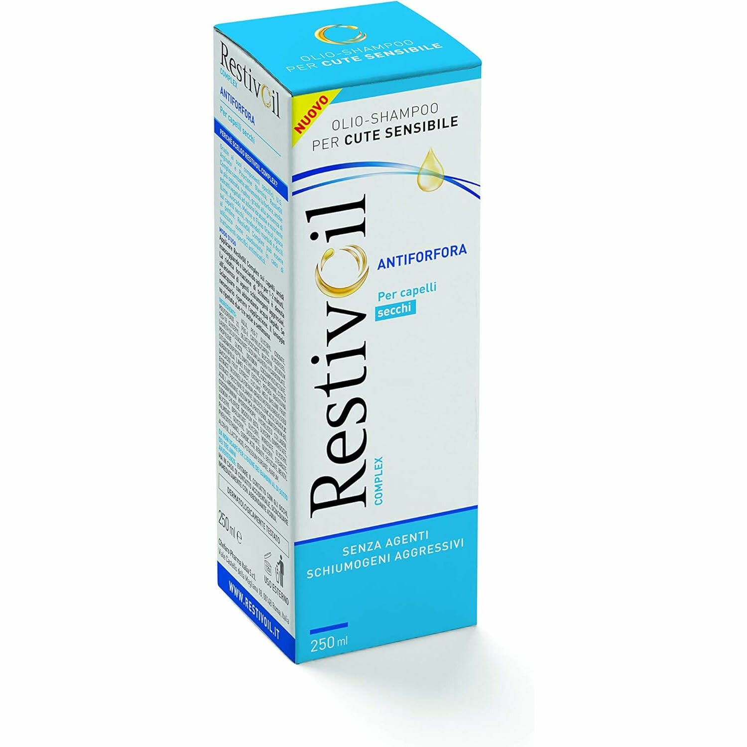 Restivoil Complex Anti-Forfora Capelli Secchi 250ml-2