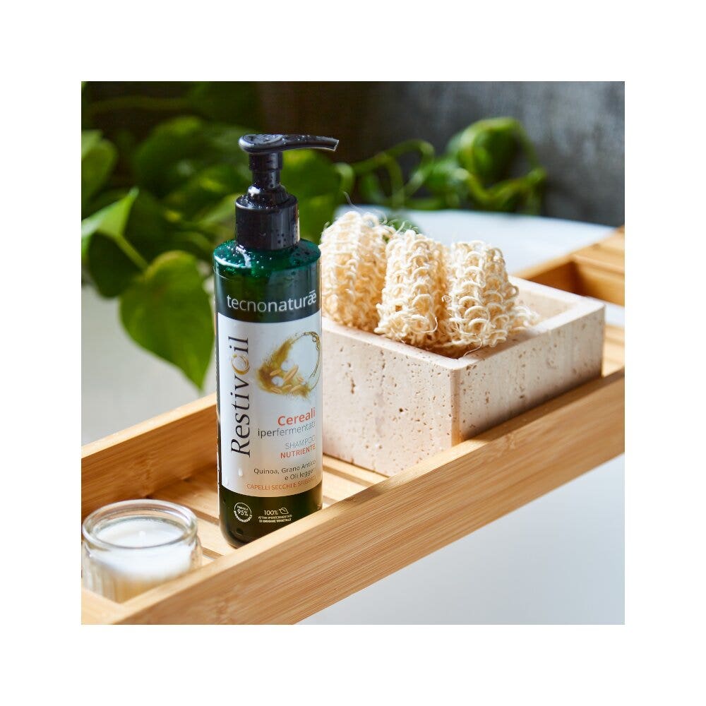 Restivoil Tecnonaturae Cereali Iperfermentati Shampoo Nutriente 250ml-5
