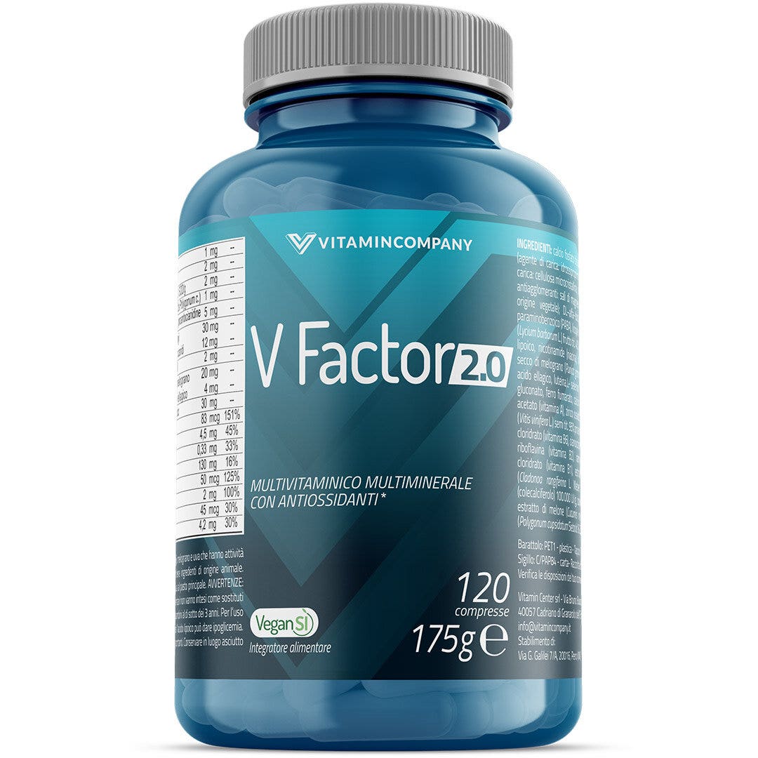 Vitamincompany V-Factor 2.0 120 Compresse-1
