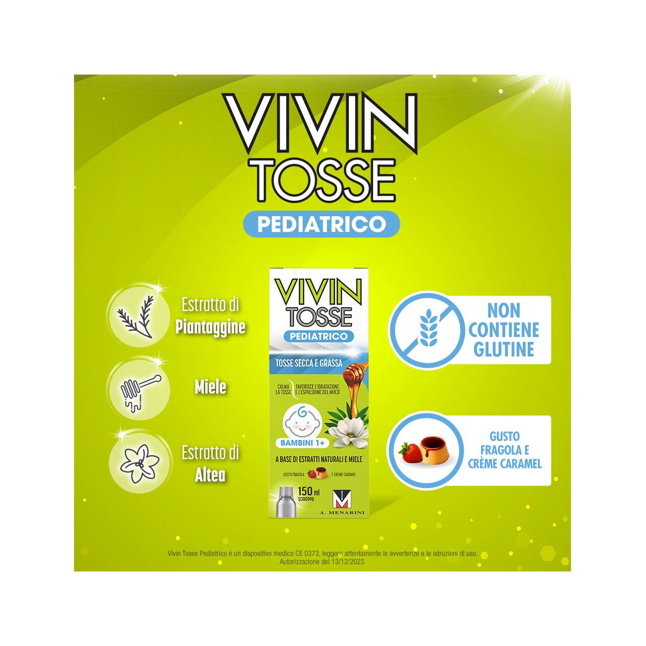 Vivin Tosse Pediatrico Sciroppo Tosse Secca E Grassa Sciroppo 150ml-4