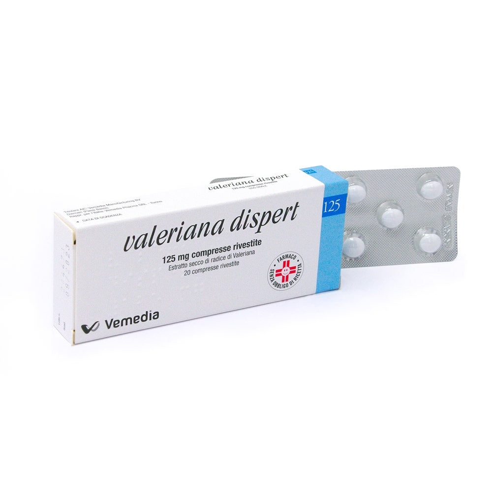 Valeriana Dispert 20 Compresse 125mg  - 3