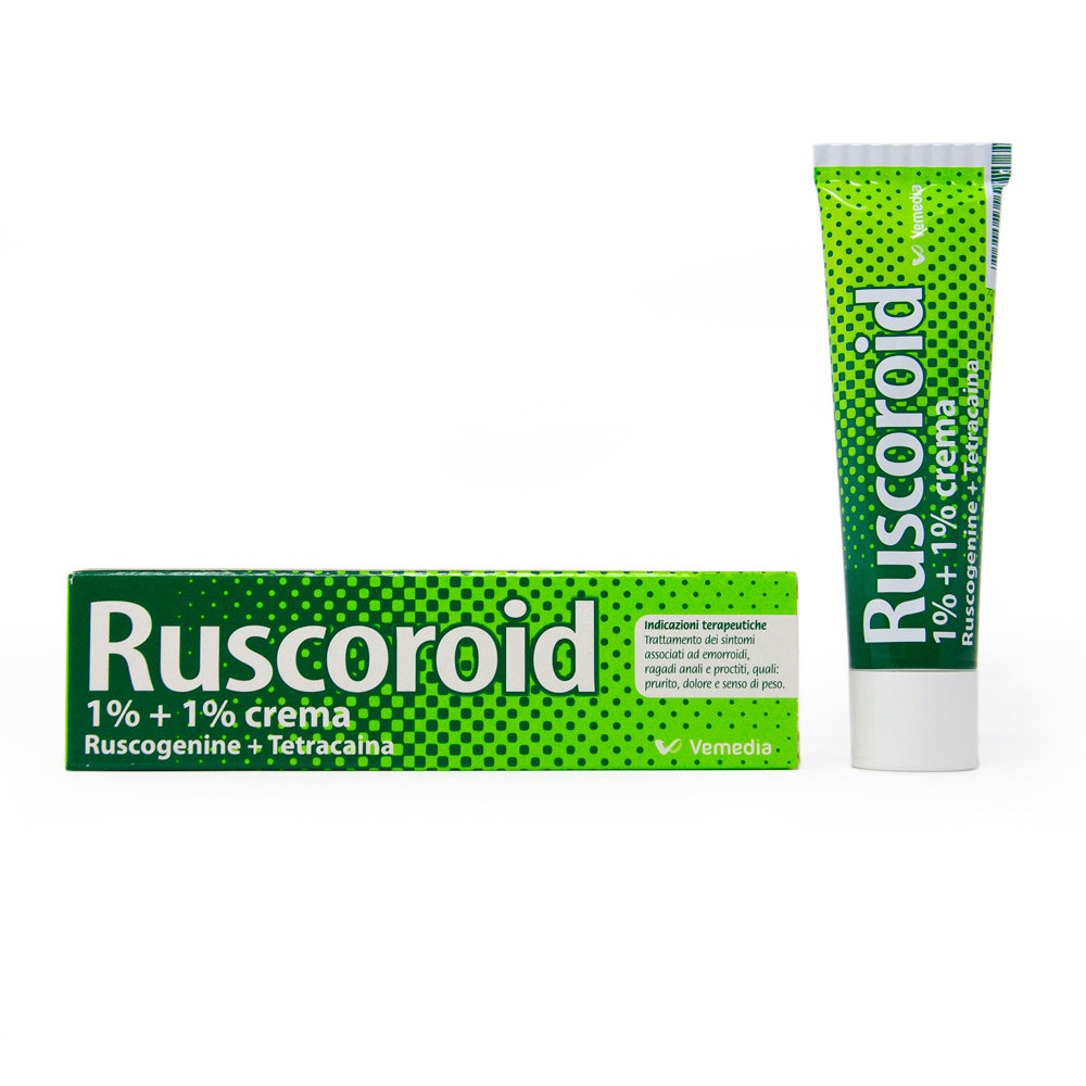 Ruscoroid Crema Rettale 40g 1% + 1%-2